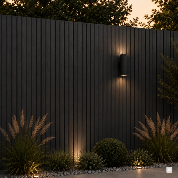 Panel elewacyjny Nordeck Linea 290 x 21,9 cm | Charcoal